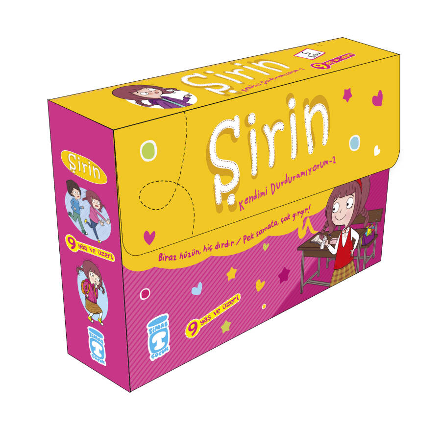 Şirin Kendimi Durduramıyorum 2 Set (5 Kitap) - 1
