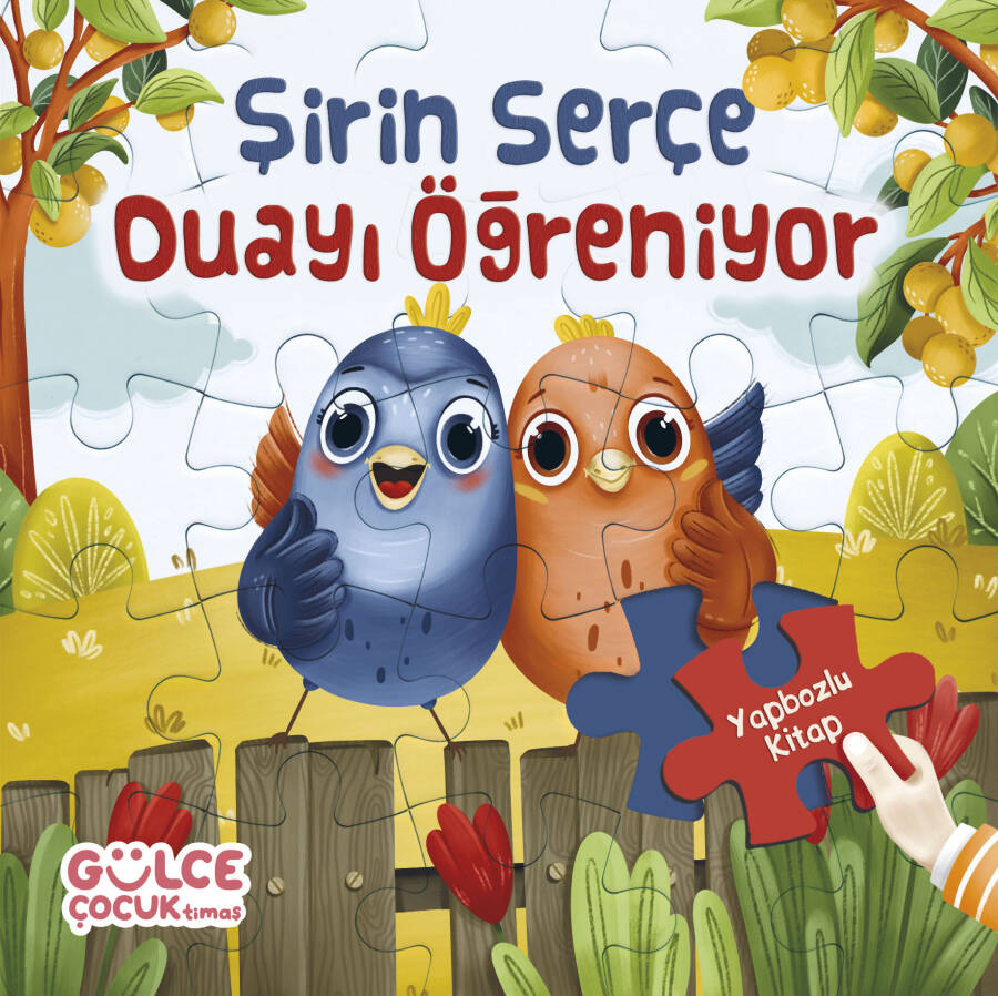 Şirin Serçe Duayı Öğreniyor / Yapbozlu Kitap - 1