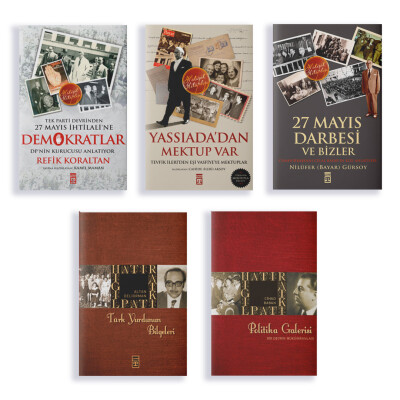 Tanıkların Dilinden Cumhuriyet Dönemi Seti (5 Kitap) - Timaş Tarih