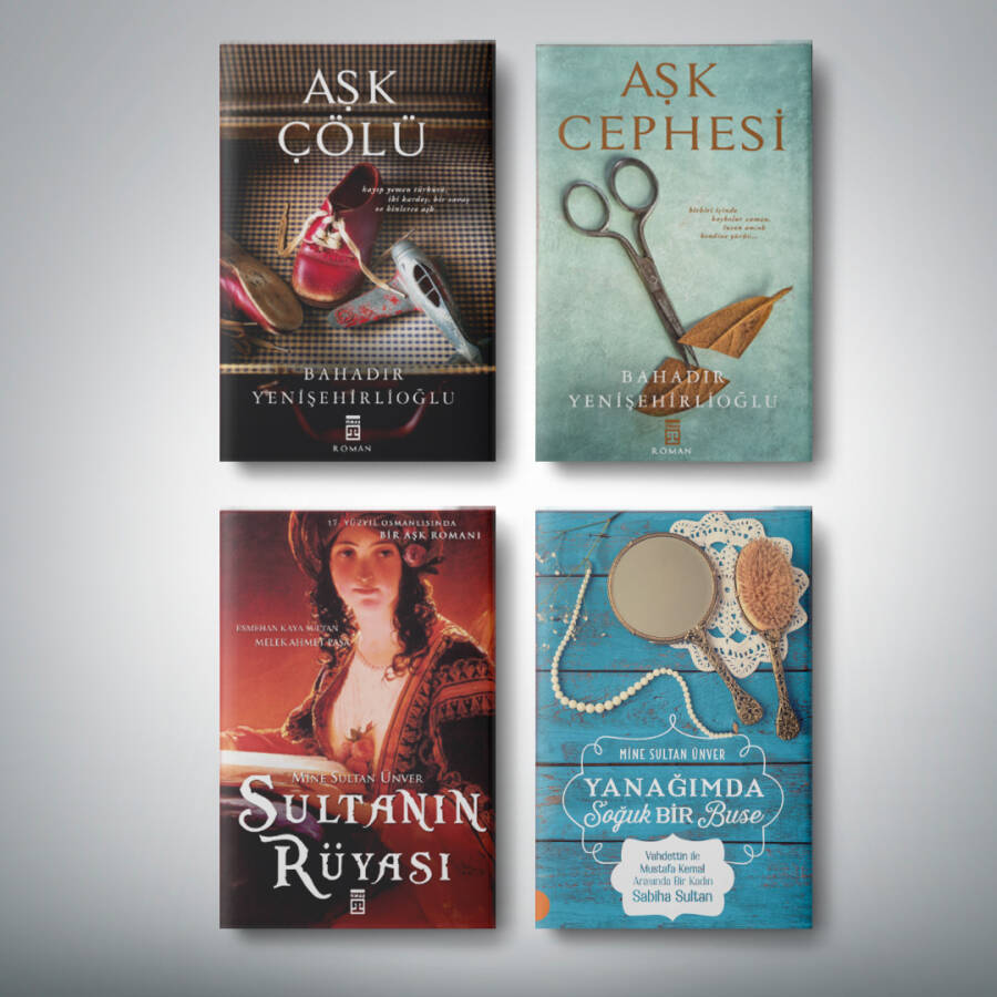 Tarihi Romantik Seti (4 Kitap) - 1