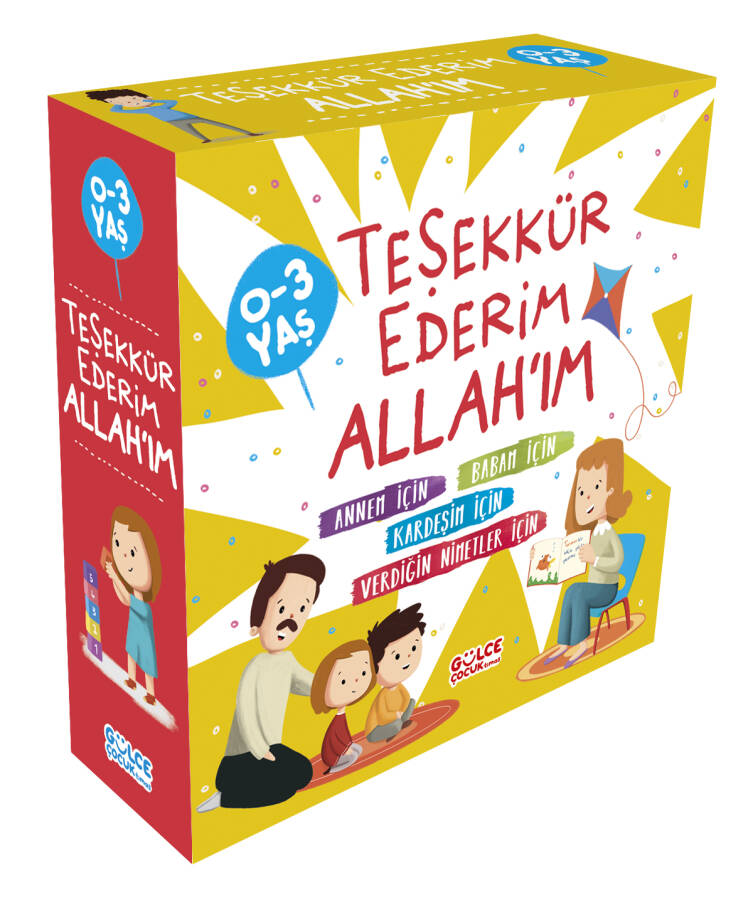 Teşekkür Ederim Allahım Set (4 Kitap) - 1