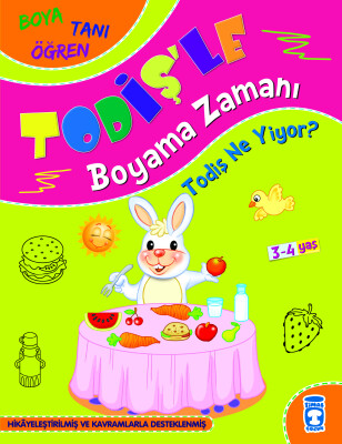 Todiş Ne Yiyor? - Todiş'le Boyama Zamanı - Timaş Çocuk