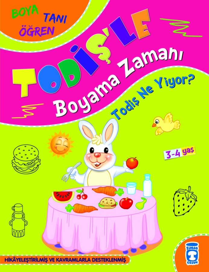 Todiş Ne Yiyor? - Todiş'le Boyama Zamanı - 1