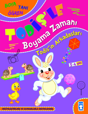 Todiş'in Arkadaşları - Todiş'le Boyama Zamanı - Timaş Çocuk