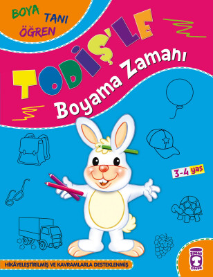 Todiş'le Boyama Zamanı - Boya Tanı Öğren - Timaş Çocuk