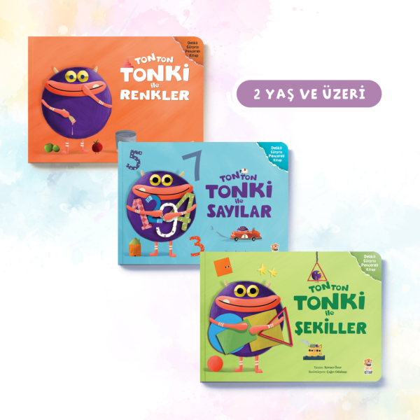 Tonki Kitap Seti (3 Kitap) - Sincap Kitap