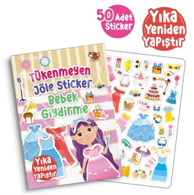 Tükenmeyen Jöle Sticker Bebek Giydirme - 1