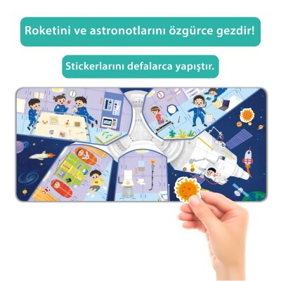 Tükenmeyen Jöle Sticker Kitabı Uzay İstasyonu - 4