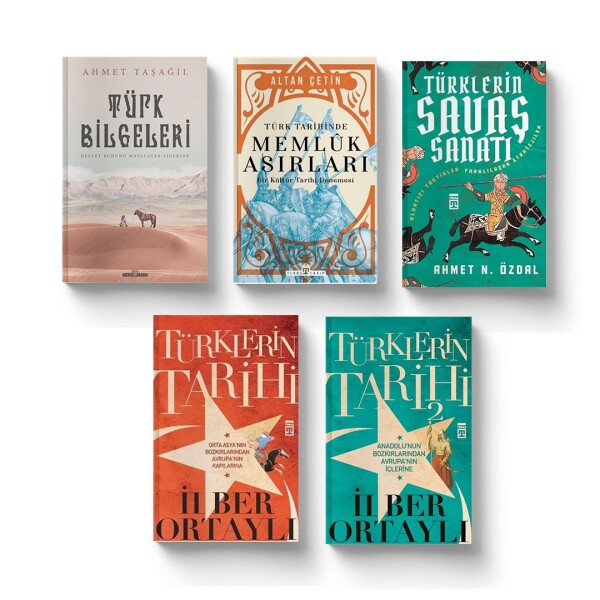 Türklerin Tarihi Seti (5 Kitap) - Timaş Yayınları