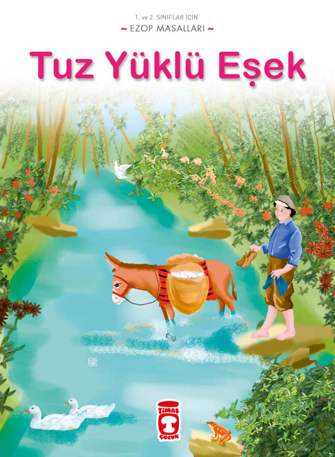 Tuz Yüklü Eşek - Ezop Masalları - 1