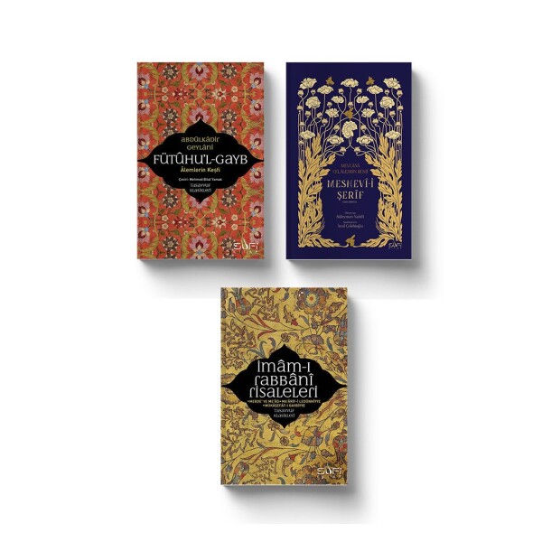 Üç Şeyh Üç Kitap (3 Kitap) - Sufi Kitap