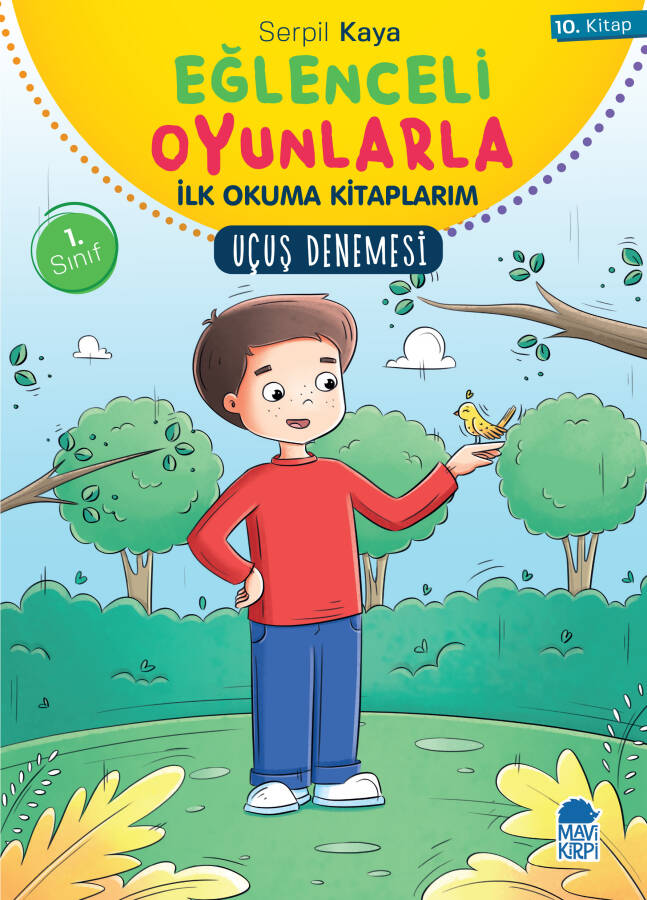 Uçuş Denemesi - Eğlenceli Oyunlarla İlk Okuma Kitaplarım - 1. Sınıf Hikaye Seti - 1