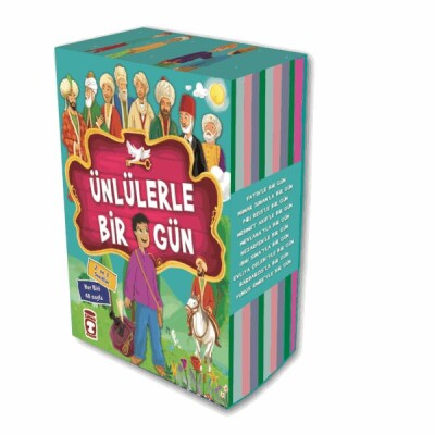Ünlülerle Bir Gün 1 Set - (10 Kitap) - Timaş Çocuk