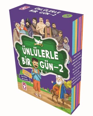 Ünlülerle Bir Gün 2 Set - (10 Kitap) - Timaş Çocuk