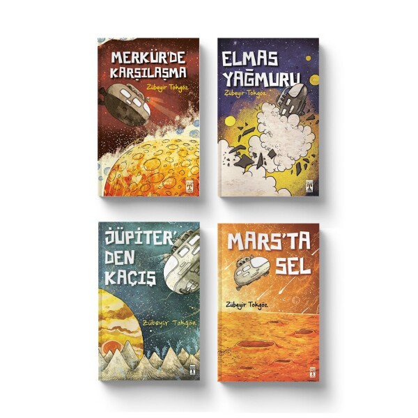 Uzay Maceraları Seti (4 Kitap) - İlk Genç Timaş