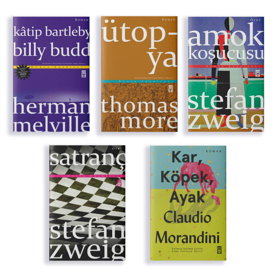 Uzun Kısalar Seti (5 Kitap) - 1