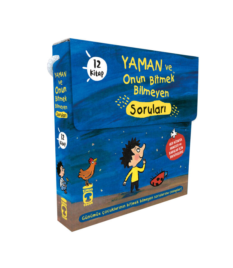Yaman ve Onun Bitmek Bilmeyen Soruları Set (12 Kitap) - 1