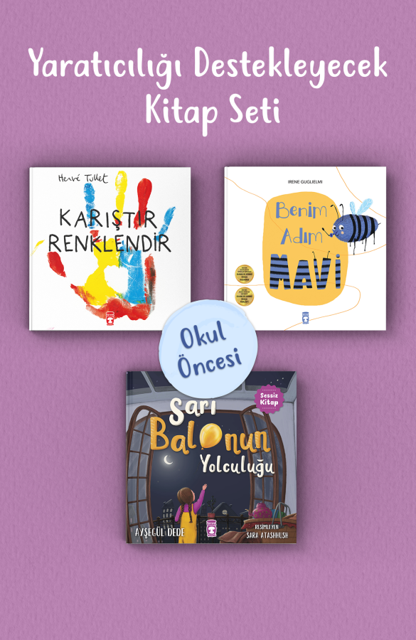 Yaratıcılığı Destekleyecek Okul Öncesi Kitap Seti - 1