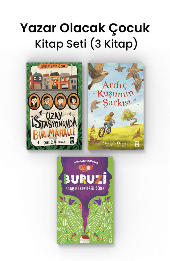 Yazar Olacak Çocuk Kitap Seti (3 Kitap) - 1