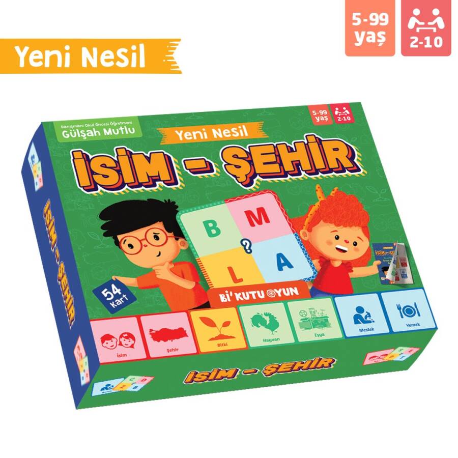 Yeni Nesil İsim Şehir - 1