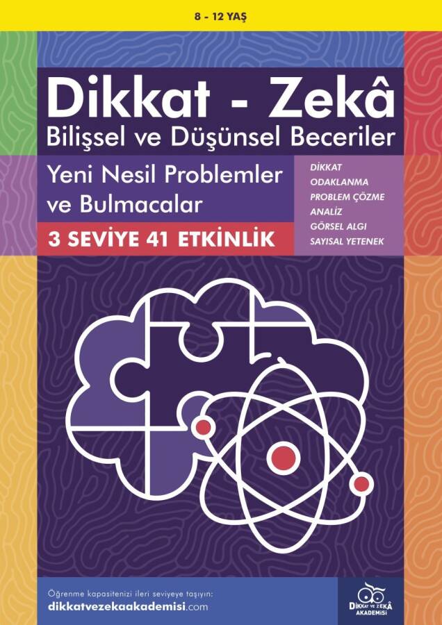 Yeni Nesil Problemler ve Bulmacalar (8-12 Yaş) - Bilişsel ve Düşünsel Beceriler - 1