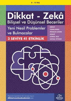 Yeni Nesil Problemler ve Bulmacalar (8-12 Yaş) - Dikkat Zeka - Dikkat ve Zeka Akademisi