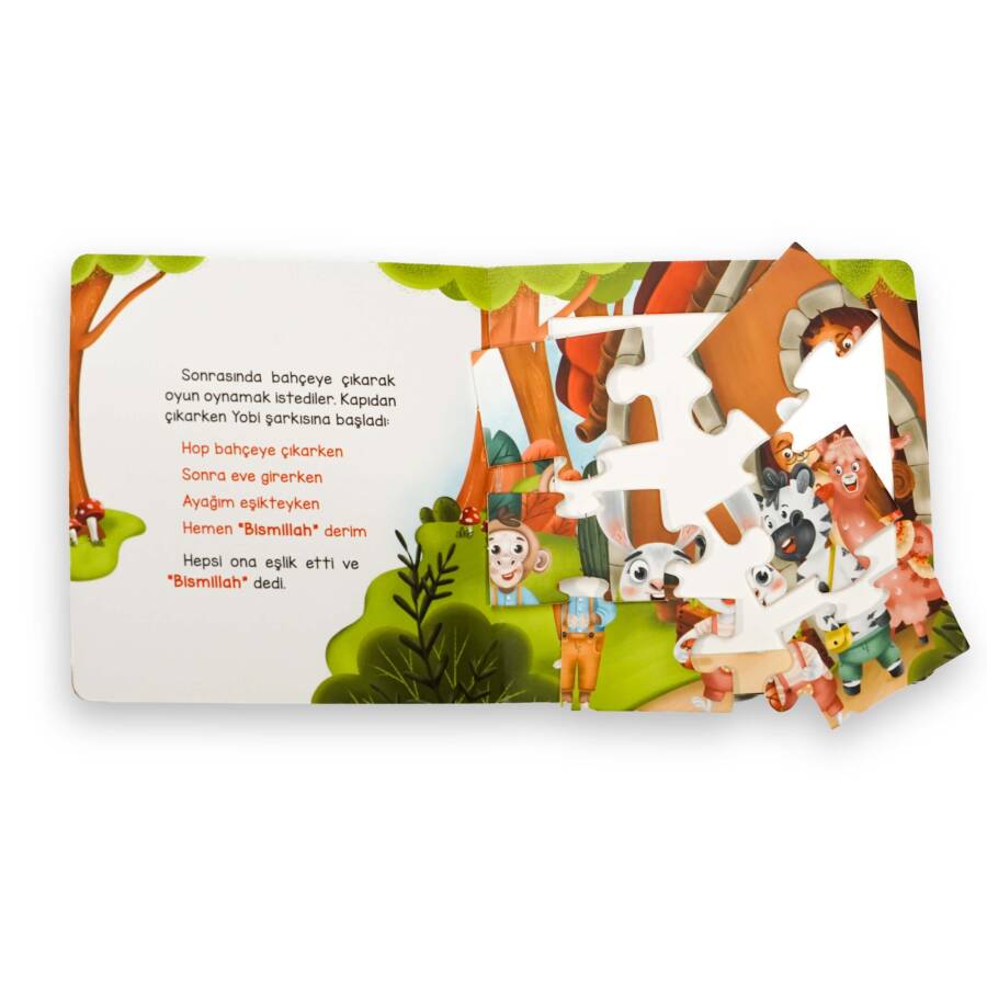 Yobi Besmeleyi Öğreniyor / Yapbozlu Kitap - 3