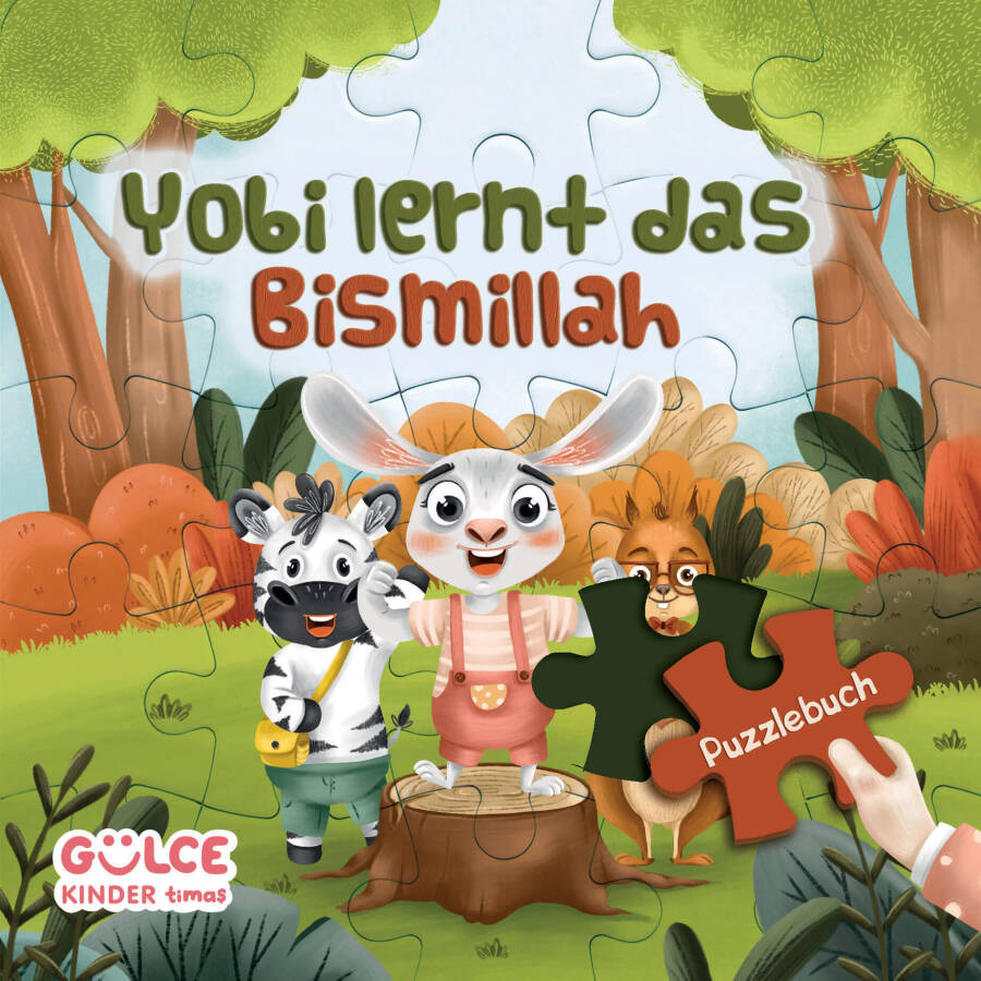 Yobi Lernt Das Bismillah - Yobi Besmeleyi Öğreniyor / Yapbozlu Kitap (Almanca) - 1