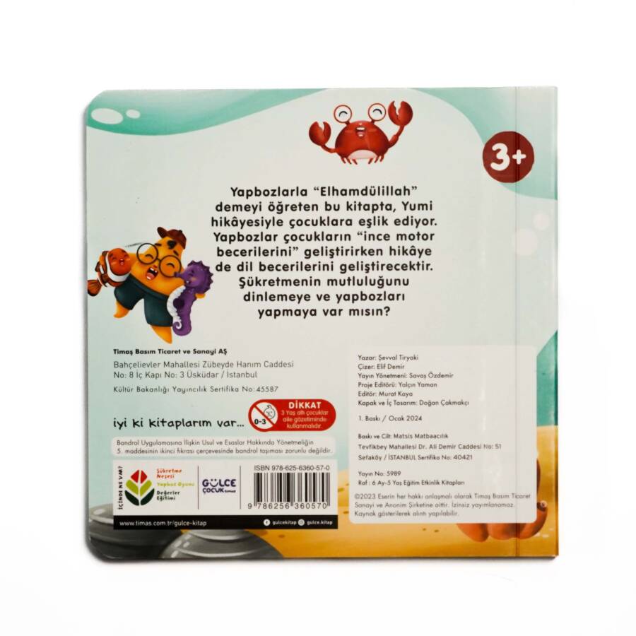 Yumi Elhamdülillah'ı Öğreniyor / Yapbozlu Kitap - 2