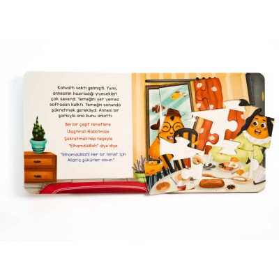 Yumi Elhamdülillah'ı Öğreniyor / Yapbozlu Kitap - 4