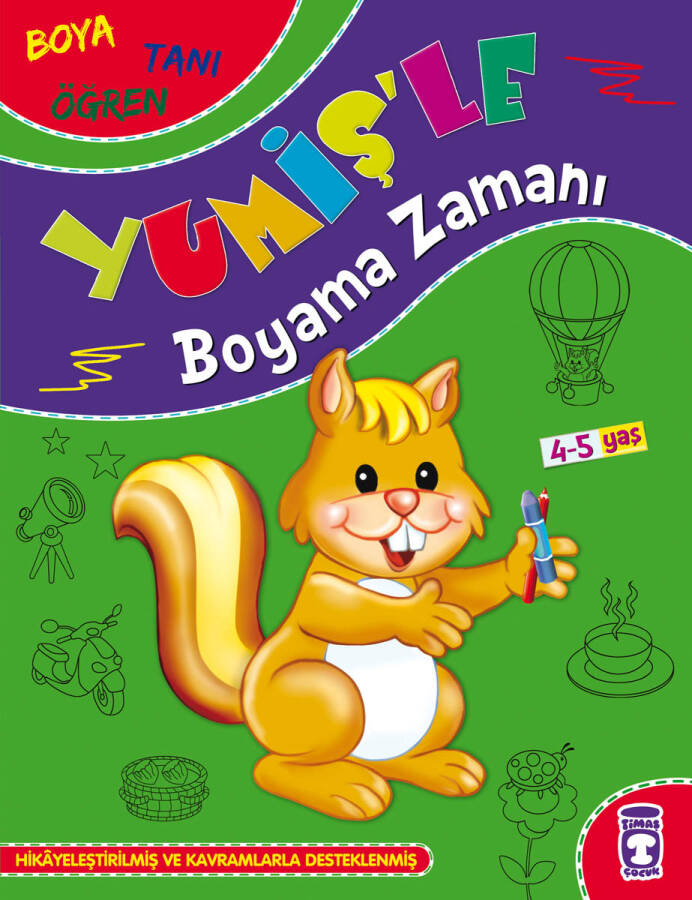Yumiş'le Boyama Zamanı - Boya Tanı Öğren - 1
