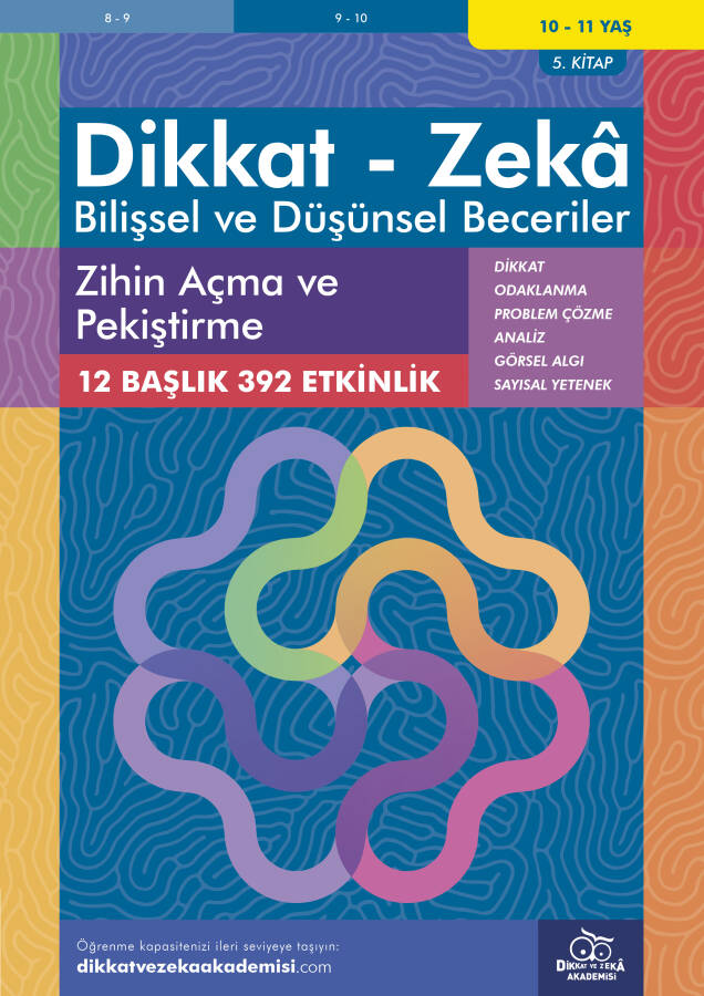 Zihin Açma ve Pekiştirme (10 - 11 Yaş) - Dikkat Zeka - 1