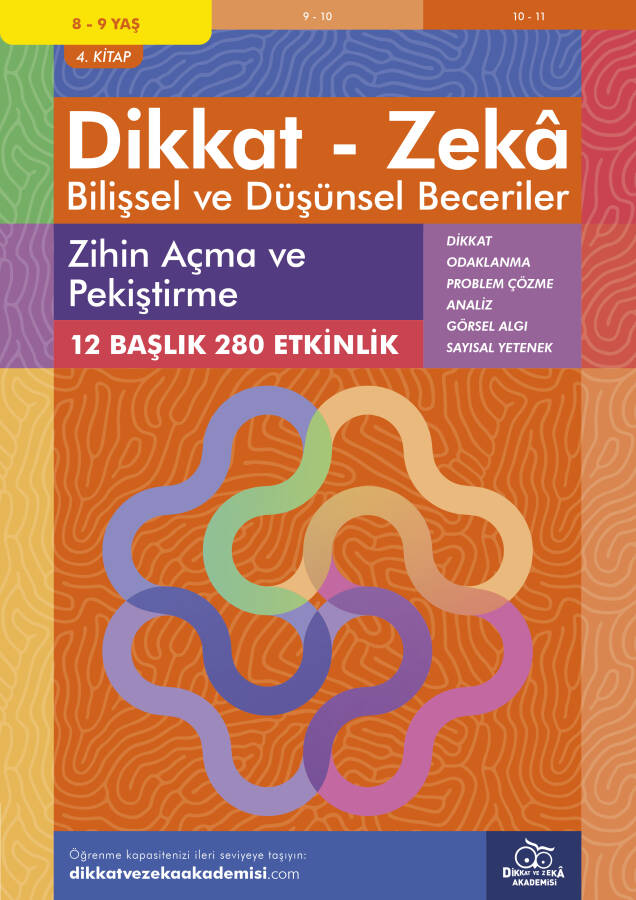 Zihin Açma ve Pekiştirme (8 - 9 Yaş) - Dikkat Zeka - 1