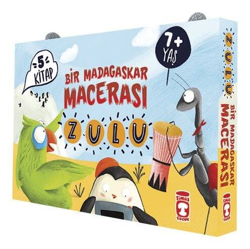 Zulu - Bir Madagaskar Macerası - Set (5 Kitap) - 1