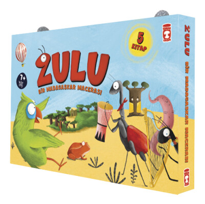 Zulu - Bir Madagaskar Macerası - Set (5 Kitap) - Timaş Çocuk